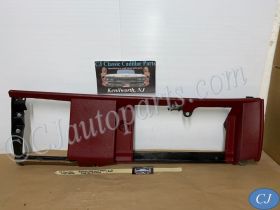 OEM 1974 1975 1976 Cadillac Deville Eldorado Calais PASSENGER SIDE RIGHT LOWER DASH TRIM GLOVE BOX SURROUND RED #1602492